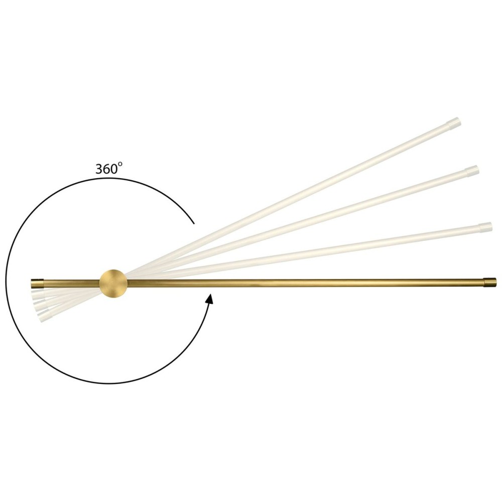 LED Wall Light Activejet AJE-HILTON WW 555 lm 9 W
