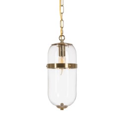 Ceiling Light Golden Crystal Iron 220-240 V 13 x 13 x 30 cm