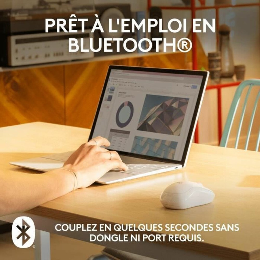 Souris Logitech 910-007120 Blanc