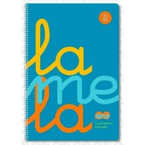 Cahier Lamela Fluorine Blue Din A4 5 Pièces 80 Volets