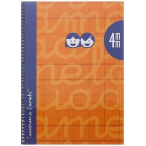 Cahier Lamela Orange quarto 5 Pièces 80 Volets