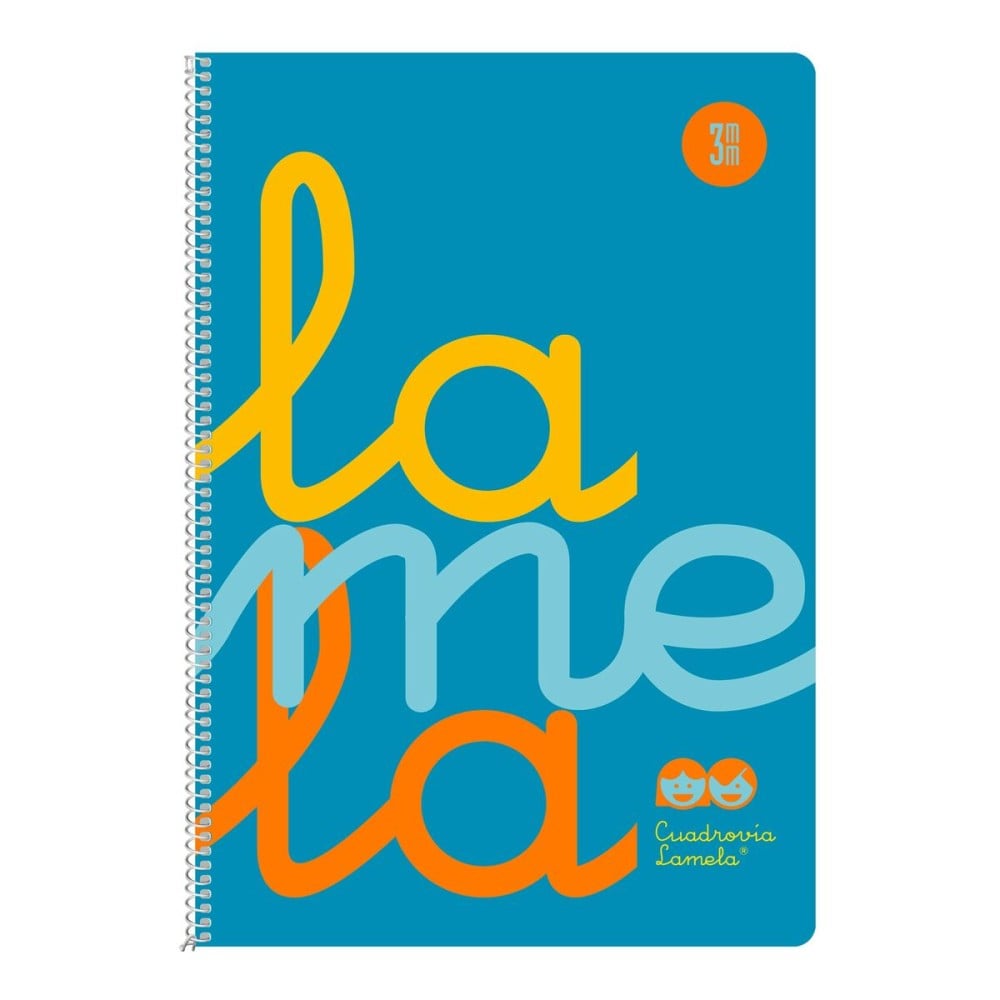 Cahier Lamela Fluorine Blue Din A4 5 Pièces 80 Volets