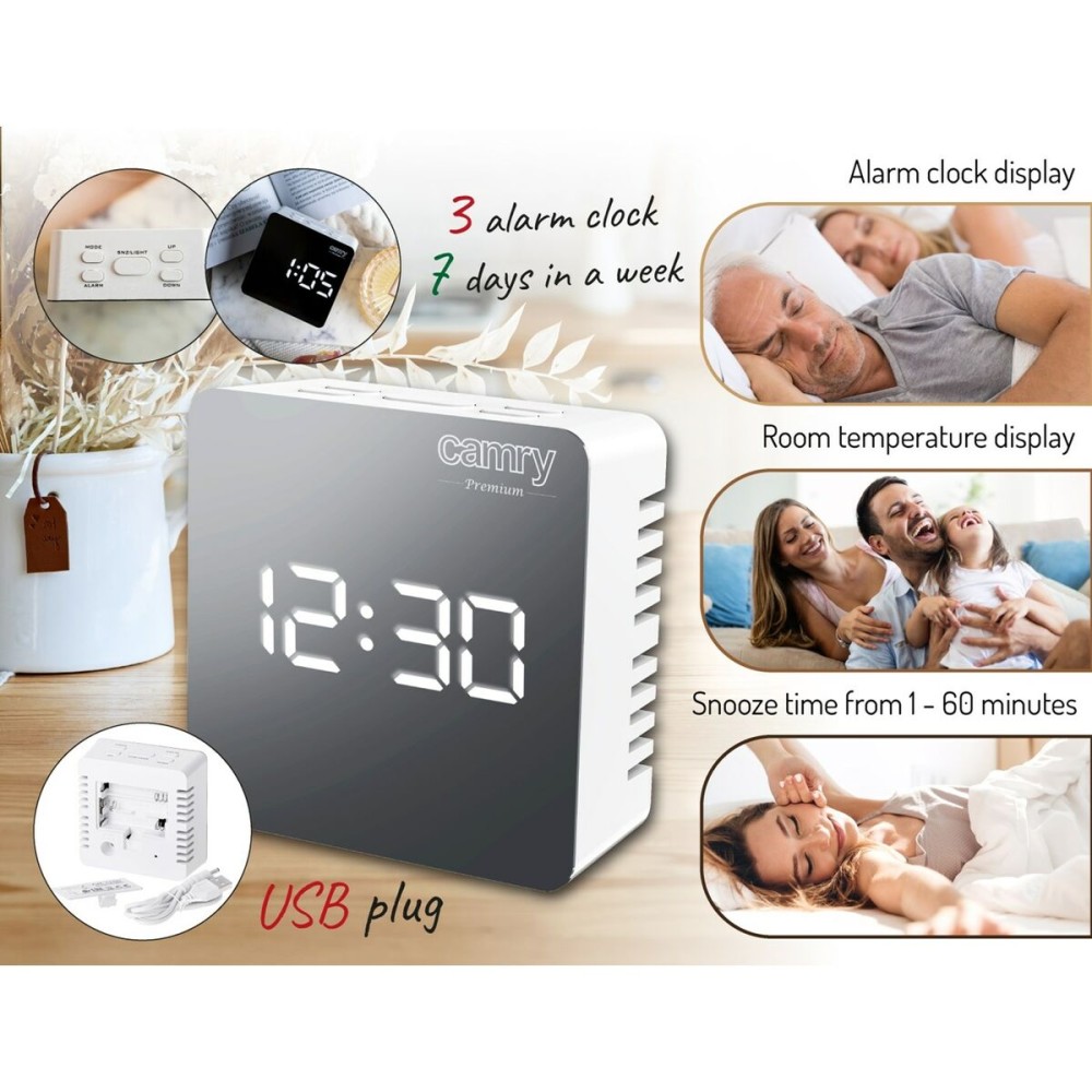 Horloge Murale Adler CR 1150w Noir