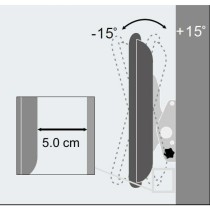 TV Mount Techly 301276 65" 60 Kg