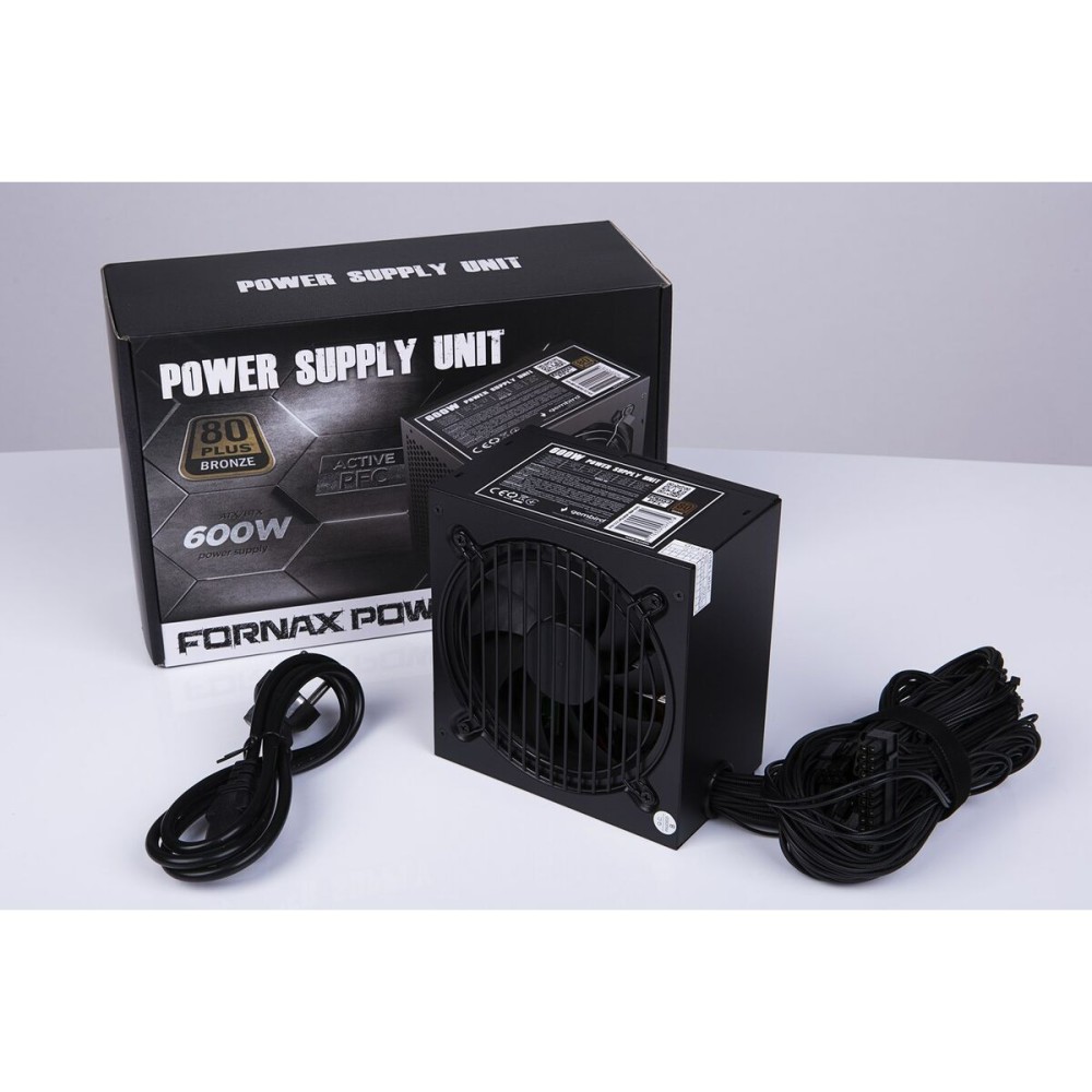 Stromquelle GEMBIRD CCC-PSU80P-BBP-600 600 W 80 Plus Bronze