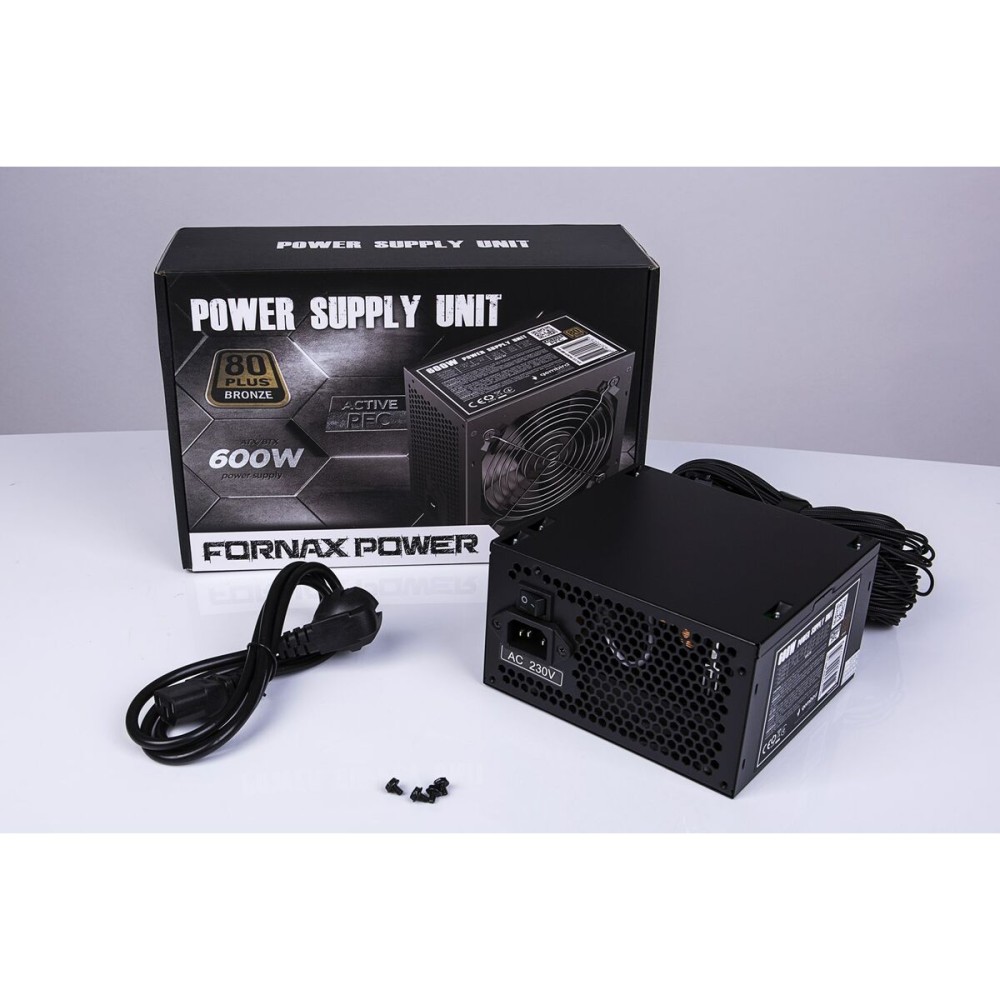 Stromquelle GEMBIRD CCC-PSU80P-BBP-600 600 W 80 Plus Bronze