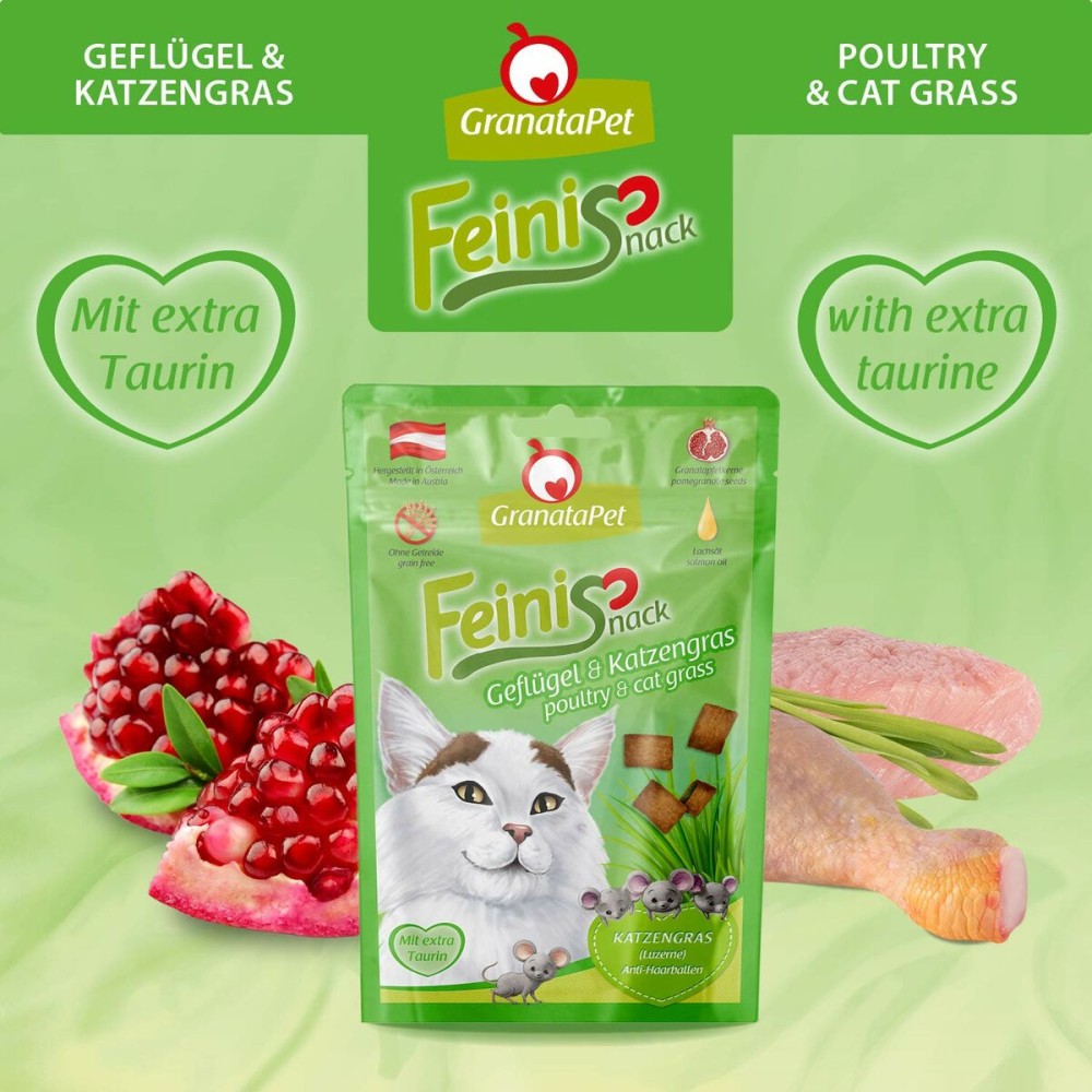 Collation pour Chat GranataPet Oiseaux 50 g