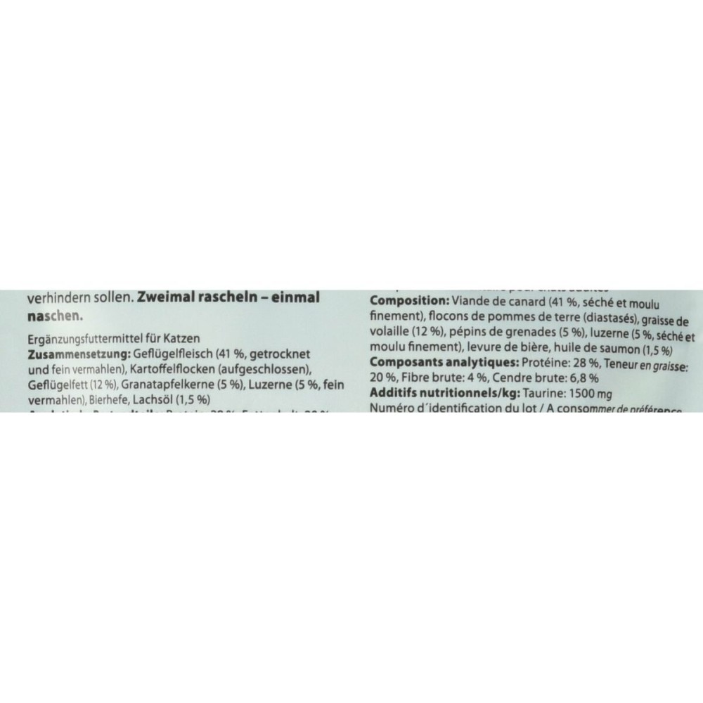 Snack für Katze GranataPet Vögel 50 g