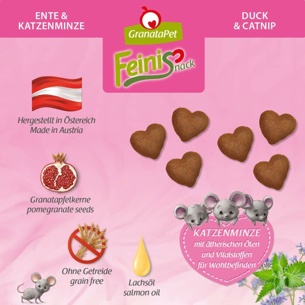 Collation pour Chat GranataPet Canard 50 g