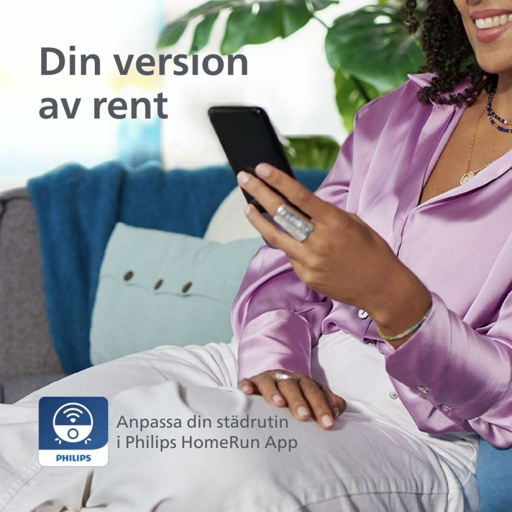 Robot Vacuum Cleaner Philips 4800 mAh