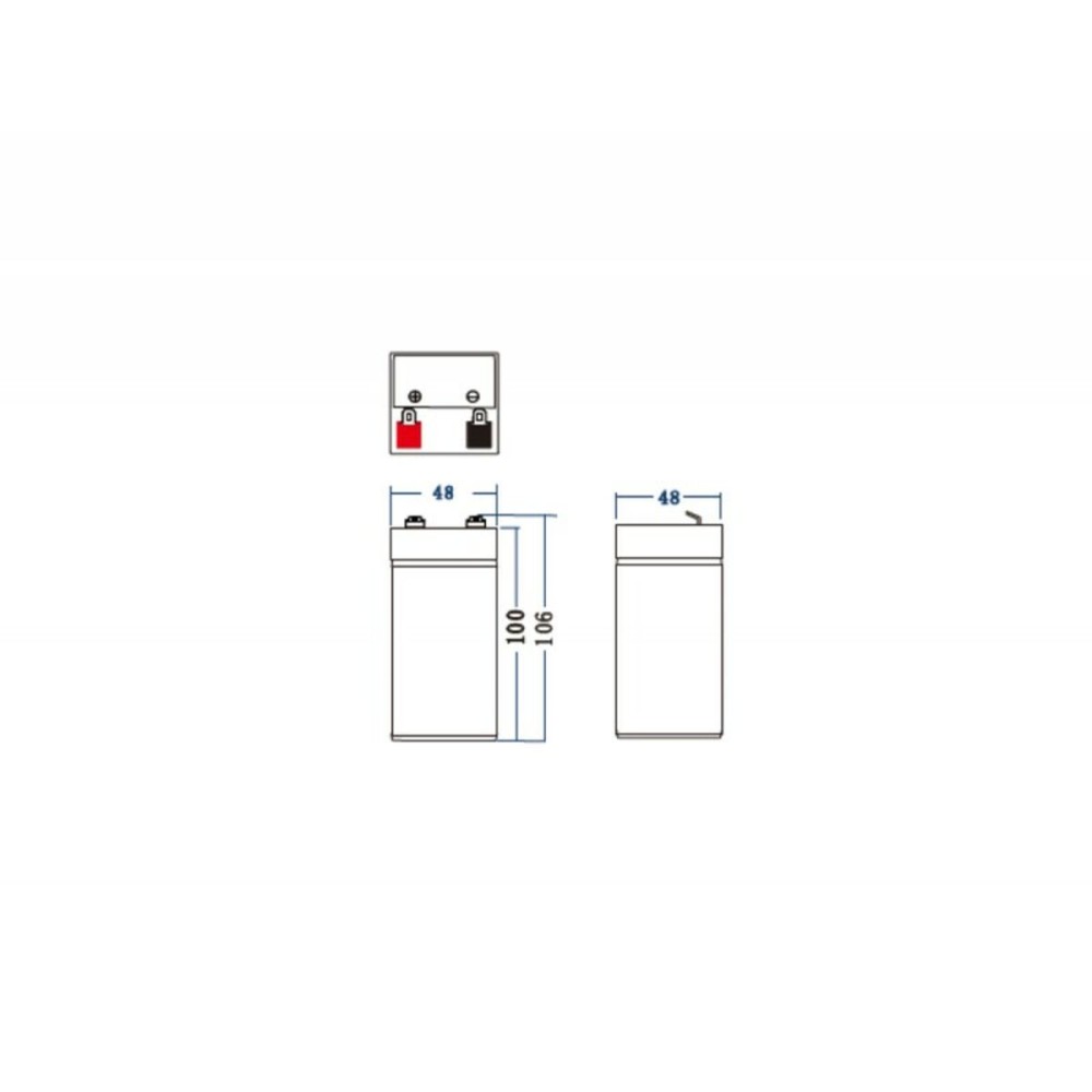 Batterie für Unterbrechungsfreies Stromversorgungssystem USV Green Cell AGM36 45 Ah