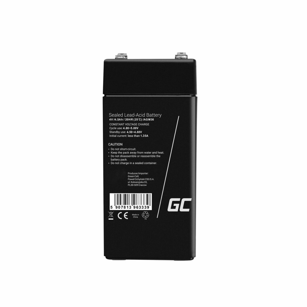 Battery for Uninterruptible Power Supply System UPS Green Cell AGM36 45 Ah
