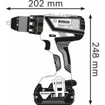 Bohrmaschine mit Schraubfunktion BOSCH 060186810F 30 Nm