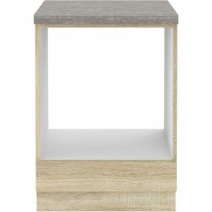 Backofenschrank Lassen Grau 60 x 51,6 x 85 cm