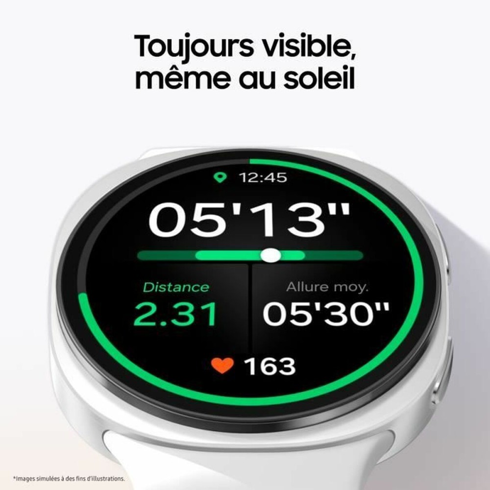 Smartwatch Samsung Watch8 Schwarz Graphit 1,5" Ø 44 mm