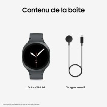 Smartwatch Samsung Watch8 Schwarz Graphit 1,3" 40 mm