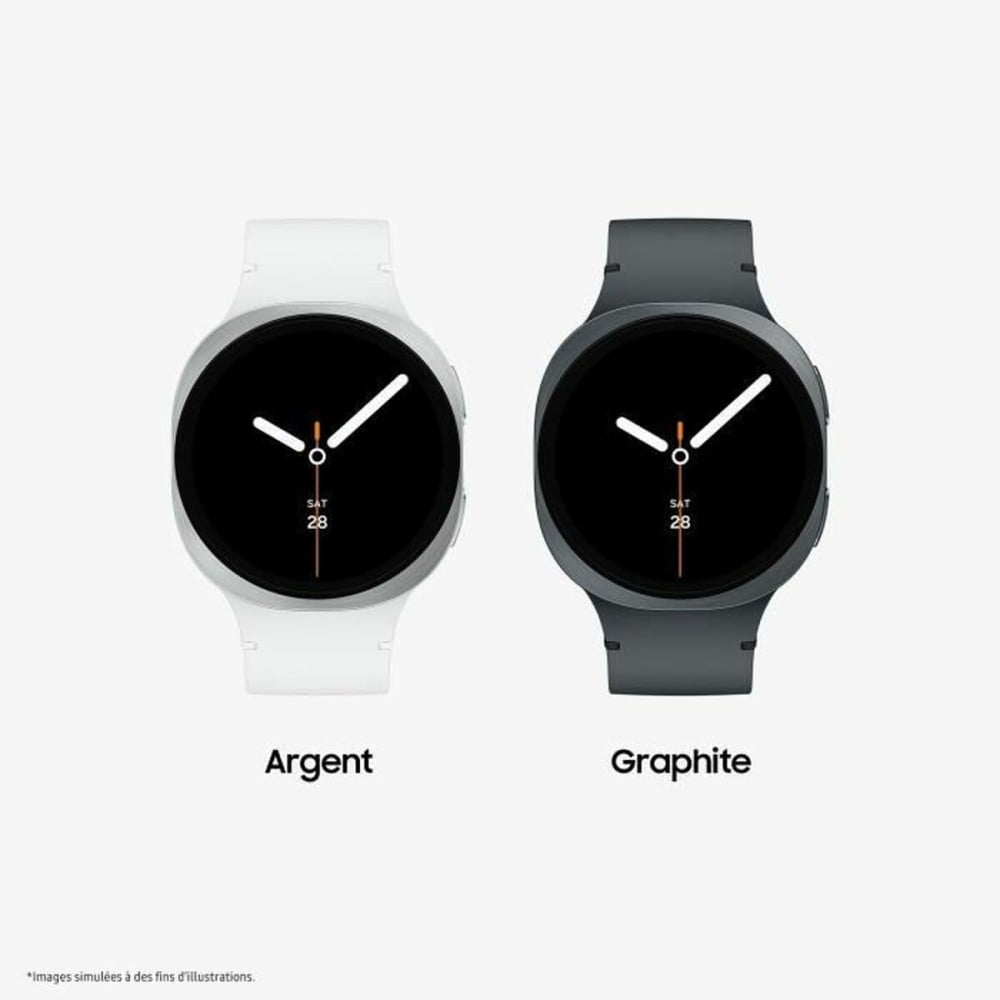 Montre intelligente Samsung Watch8 Noir Graphite 1,3" 40 mm