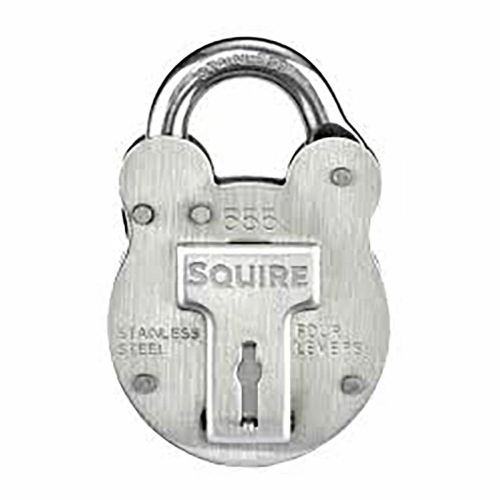 Kombinationsschloss Squire 53 X 18 MM Edelstahl 2 Stücke