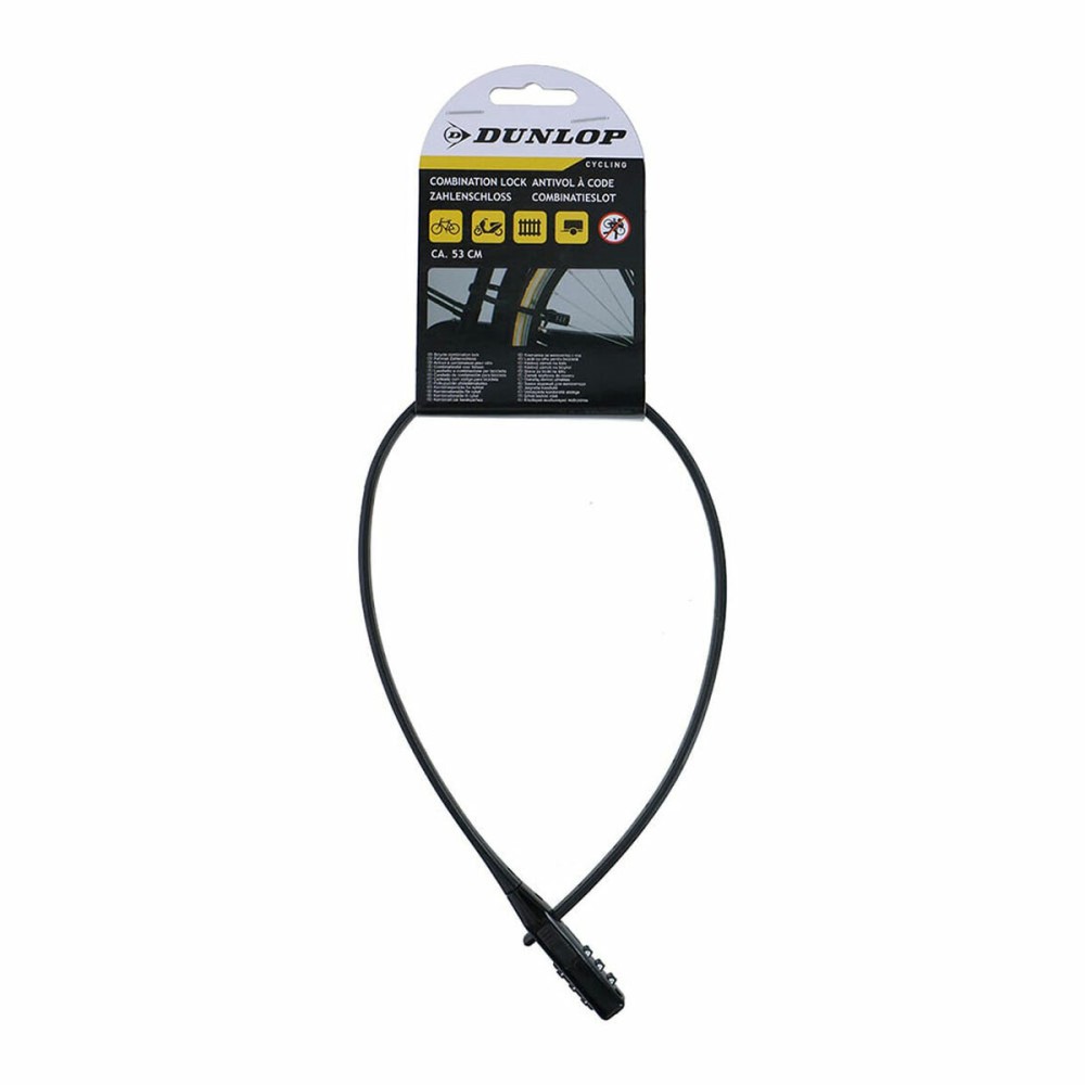 Combination padlock Dunlop 53 X 1 X 0,3 CM