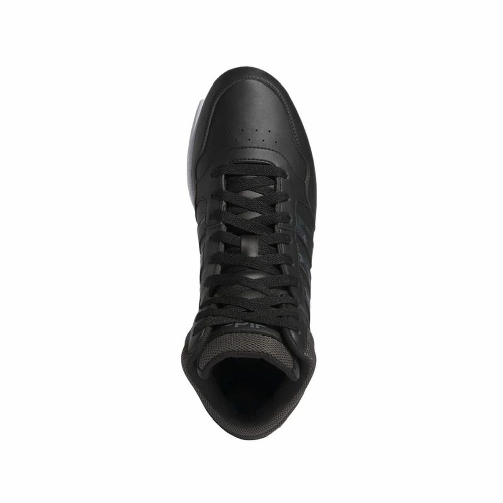 Chaussures casual homme Adidas Hoops 3.0 Mid Noir
