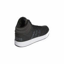 Chaussures casual homme Adidas Hoops 3.0 Mid Noir