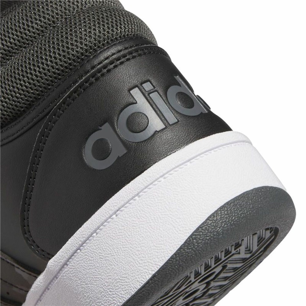 Chaussures casual homme Adidas Hoops 3.0 Mid Noir
