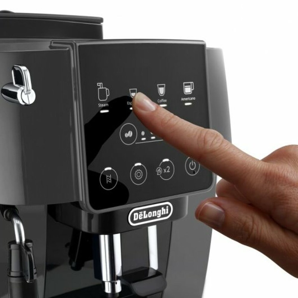 Superautomatic Coffee Maker DeLonghi ECAM220.22.GB Black Grey 1450 W 15 bar 250 g 1,8 L