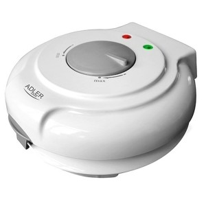 Waffeleisen Adler AD 3038 Weiß Grau 1500 W
