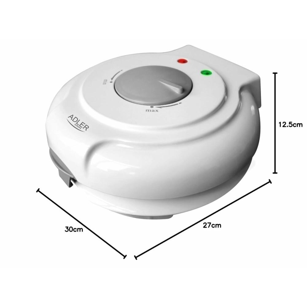 Gaufrier Adler AD 3038 Blanc Gris 1500 W