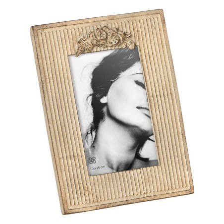 Photo frame Beige Polyresin 17,2 x 2,5 x 22,2 cm