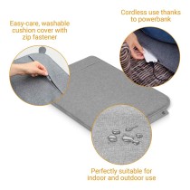 elektrische Abdeckung Medisana 60278 Grau Polyester Filz