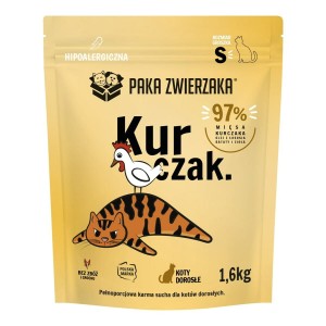 Cat food Paka Zwierzaka Chicken 1,6 kg