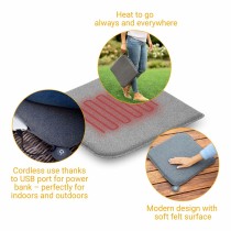 elektrische Abdeckung Medisana 60276 Grau Polyester Filz