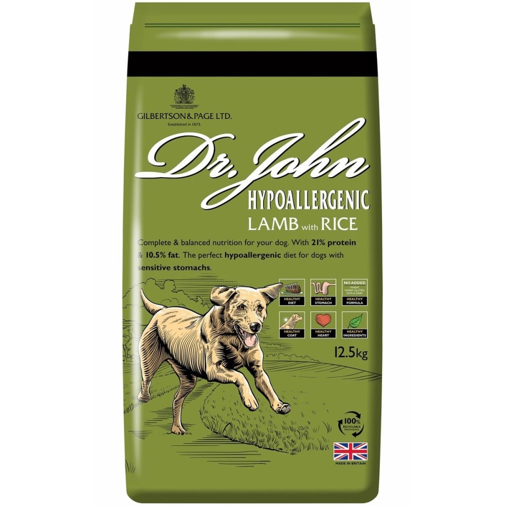 Futter Dr.John Erwachsener Lamm 12,7 KG 12,5 Kg