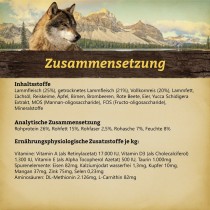 Nourriture Wolfsblut Adulte Agneau 12,5 Kg