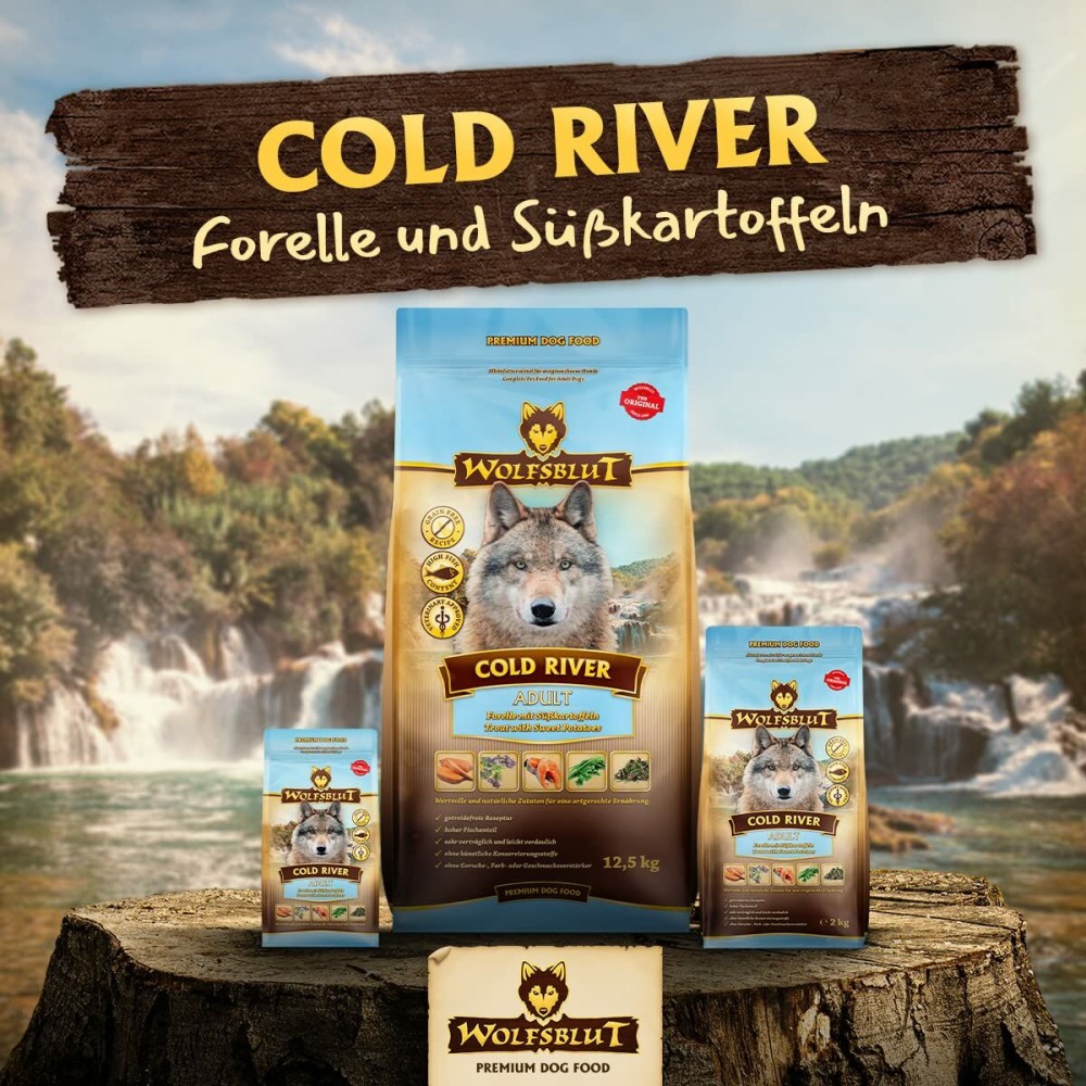 Futter Wolfsblut Erwachsener Fisch Süßkartoffel 12,5 Kg