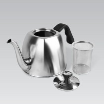 Théière Feel Maestro MR-1333-Tea Noir Acier Acier inoxydable Plastique 1,1 L