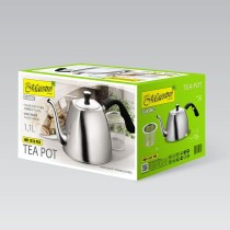 Théière Feel Maestro MR-1333-Tea Noir Acier Acier inoxydable Plastique 1,1 L