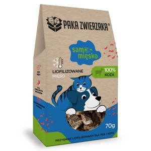 Snack pour chiens Paka Zwierzaka Chèvre 70 g