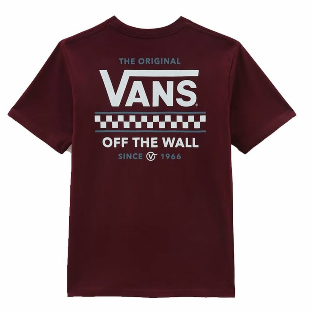 Child's Short Sleeve T-Shirt Vans Stackton Brown