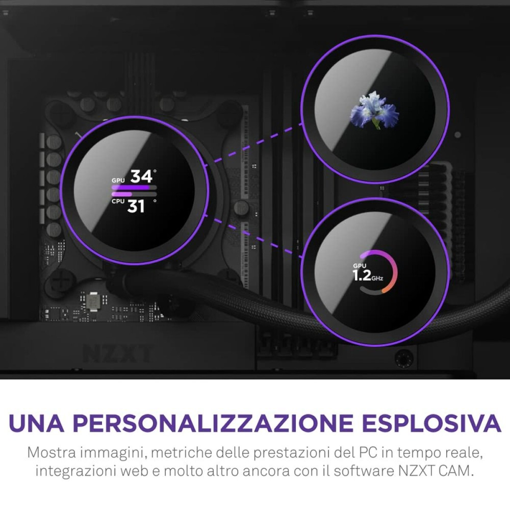 Flüssigkühlungs-Kit NZXT RL-KN360-B1