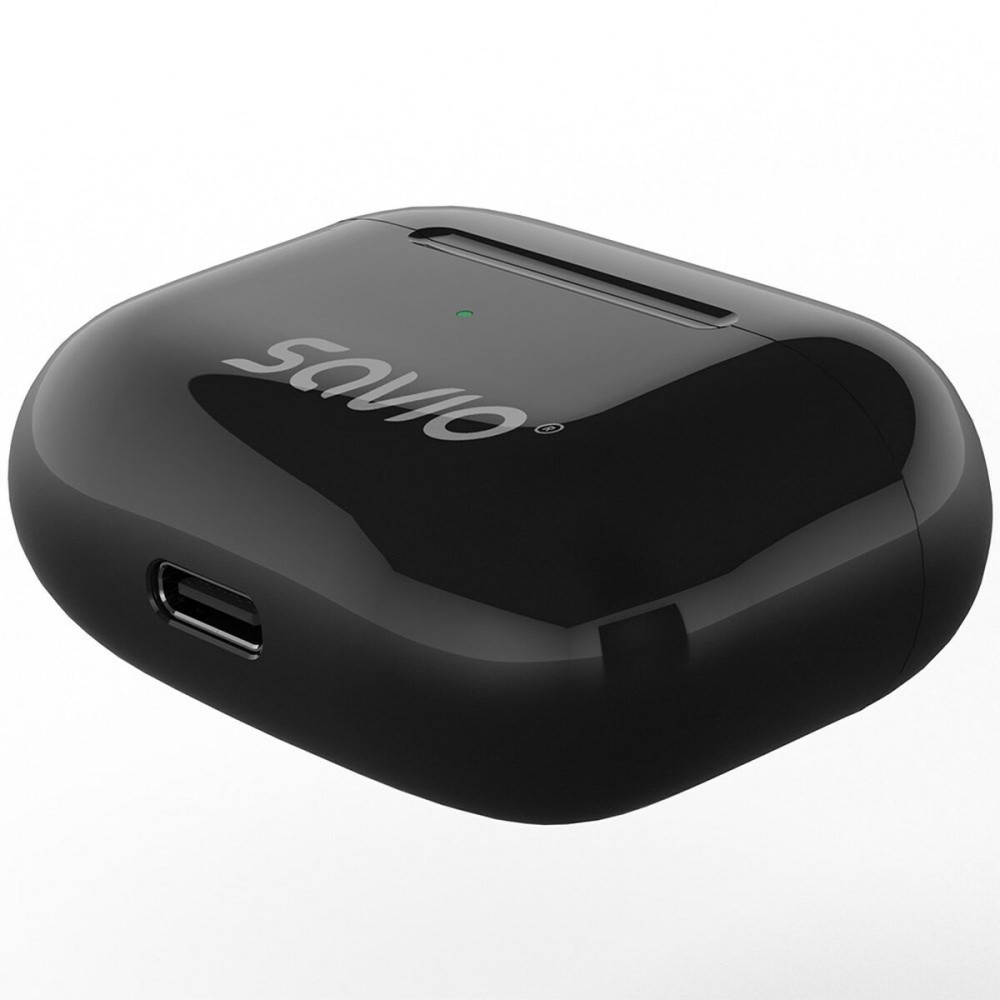 Drahtlose Kopfhörer Savio TWS-02 PRO Schwarz black