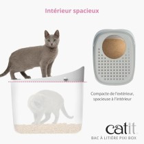 Bac à litière pour chats Catit Pixi Box 52 x 41 x 47,5 cm Plastique
