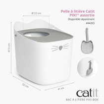 Bac à litière pour chats Catit Pixi Box 52 x 41 x 47,5 cm Plastique