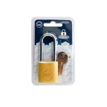 Key padlock EDM 85228 Brass