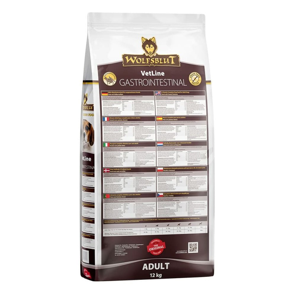 Nourriture Wolfsblut Adulte Canard Patate douce 12 kg