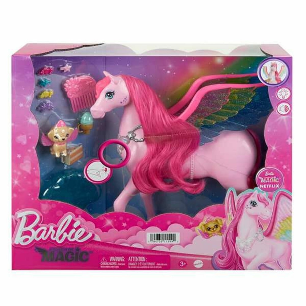 Cheval Barbie HLC40 Plastique Rose