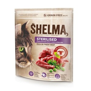 Aliments pour chat Shelma Viande de bœuf 1,4 Kg