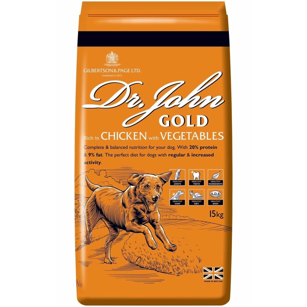 Futter Dr.John Huhn 15 g 15 kg