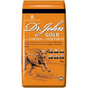 Nourriture Dr.John Poulet 15 g 15 kg